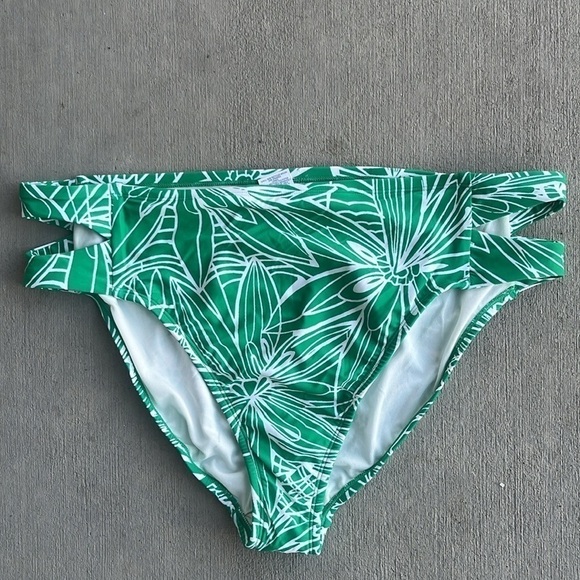 NWOT Tabitha Brown X Target Linear Floral Print Bikini Bottoms Various S… - Picture 3 of 3